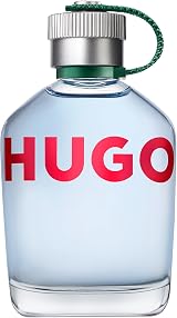 HUGO Man Eau de Toilette 200 ml by Hugo Boss – Fresh Green Apple, Fir Balsam