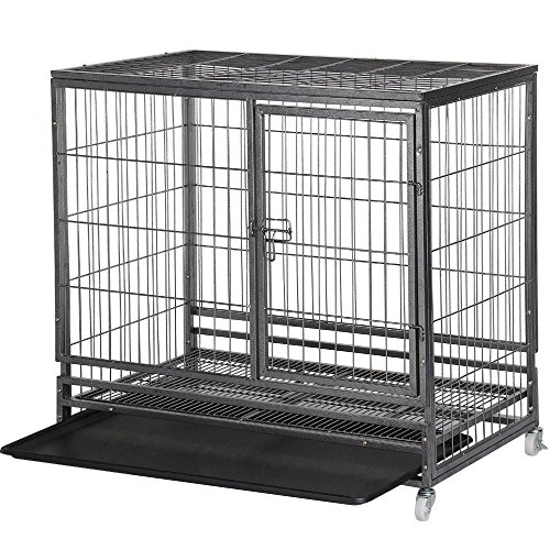 10 best dog cages with wheels for 2018