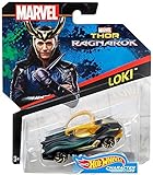 Hot Wheels Marvel Character Car Loki (Thor: Ragnarok) Die-Cast Vehicle