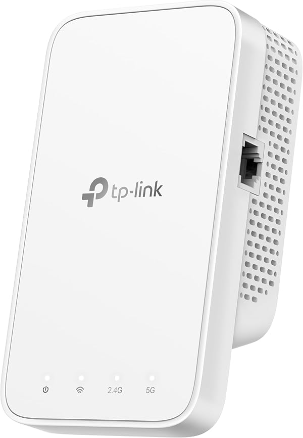 TP-Link RE330 WLAN Verstärker Repeater 𝐀𝐂𝟏𝟐𝟎𝟎 (867MBit/s 5GHz + 300MBit/s 2,4GHz, WLAN Verstärker, App Steuerung, Signalstärkeanzeige, kompatibel zu Allen WLAN Geräten, AP Modus)