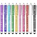 Eco-Fused 10 Pack Bling Metal Stylus Pens - Universal - Compatible with All Capacitive Touchscreen Devices - for iPad, iPhone, Samsung Phones and Tablets, All Android Phones and Tablets and More