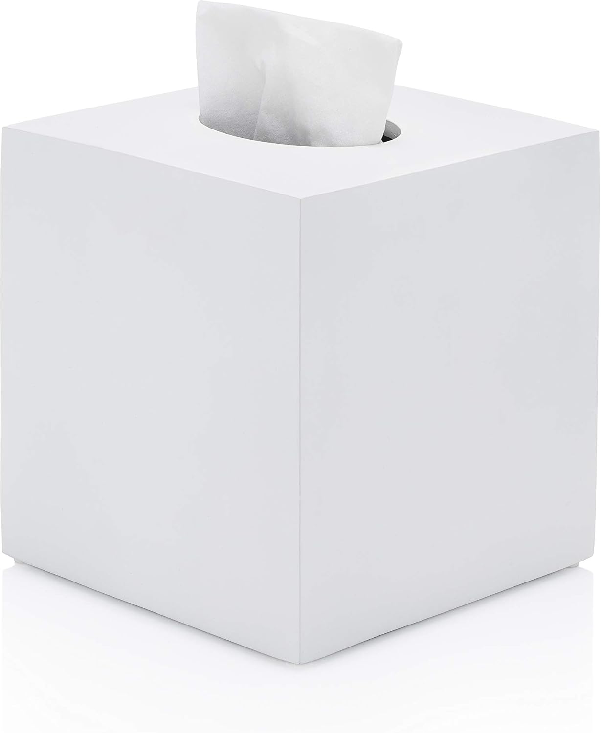 White square tissue box cover Clearance