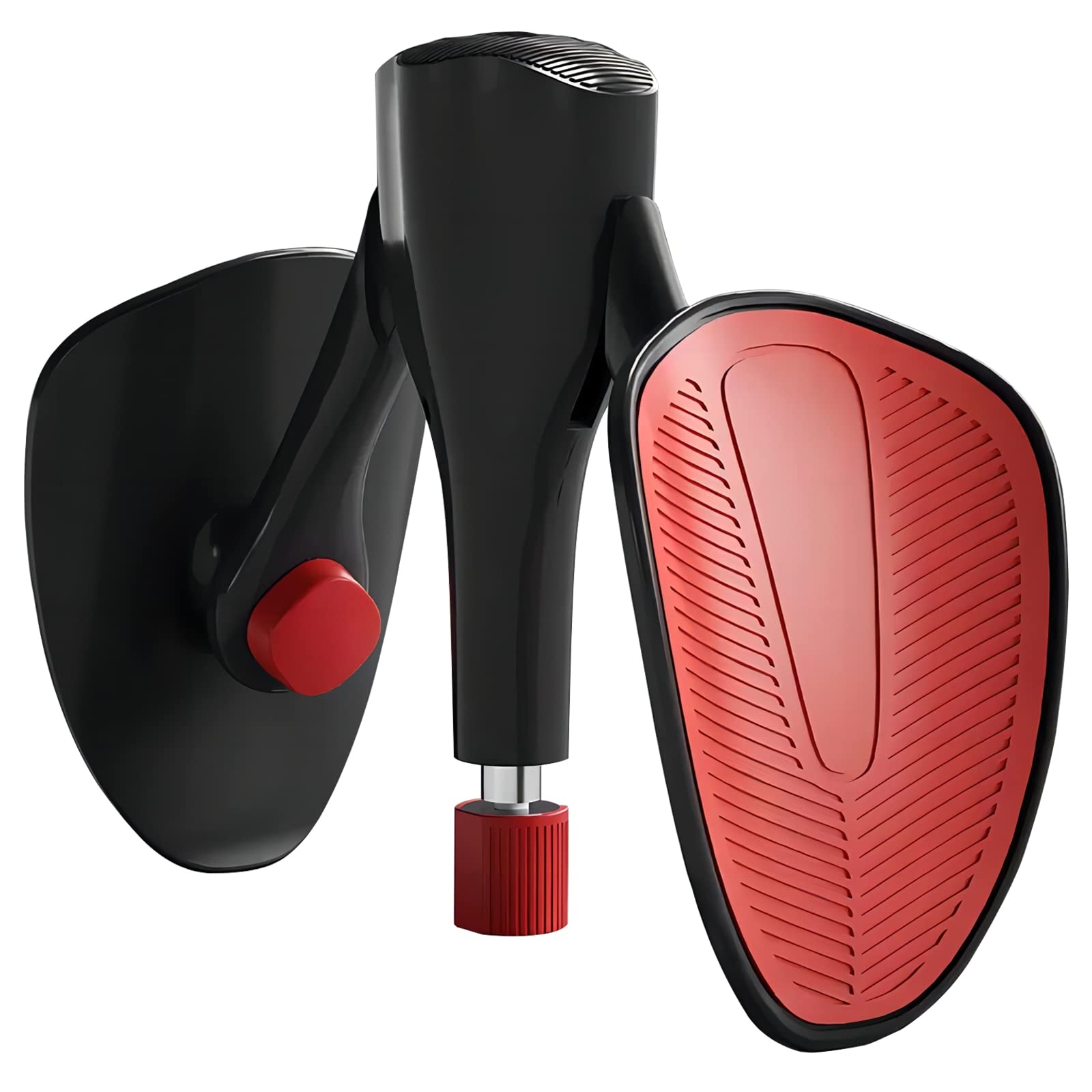 PEESHON Pelvic Floor Strengthener for Women & Men, Adjustable Thigh Exerciser for Inner Thigh Hip Arm Leg Back Training, Thigh Toner, Thigh Master, Exercise Equipment for Home Gym Use (Black)