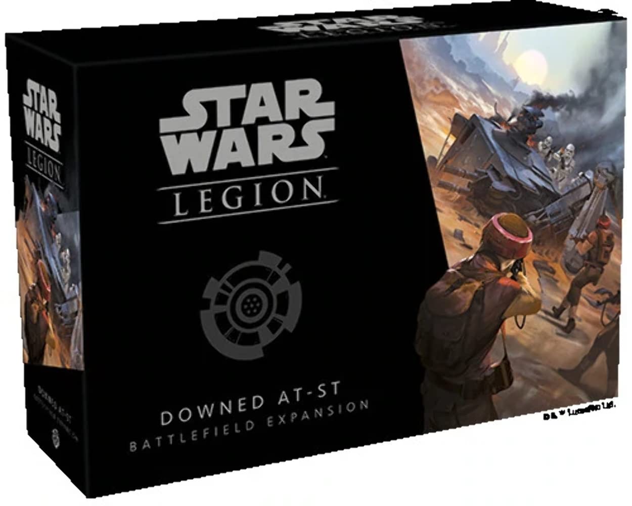 Atomic Mass Games | Star Wars Legion: Neutral Expansions: Downed at-ST Battlefield Expansion | Unit Expansion | Miniatures Game | Ages 14+ | 2 Players | 90 Minutes Playing Time — image 1