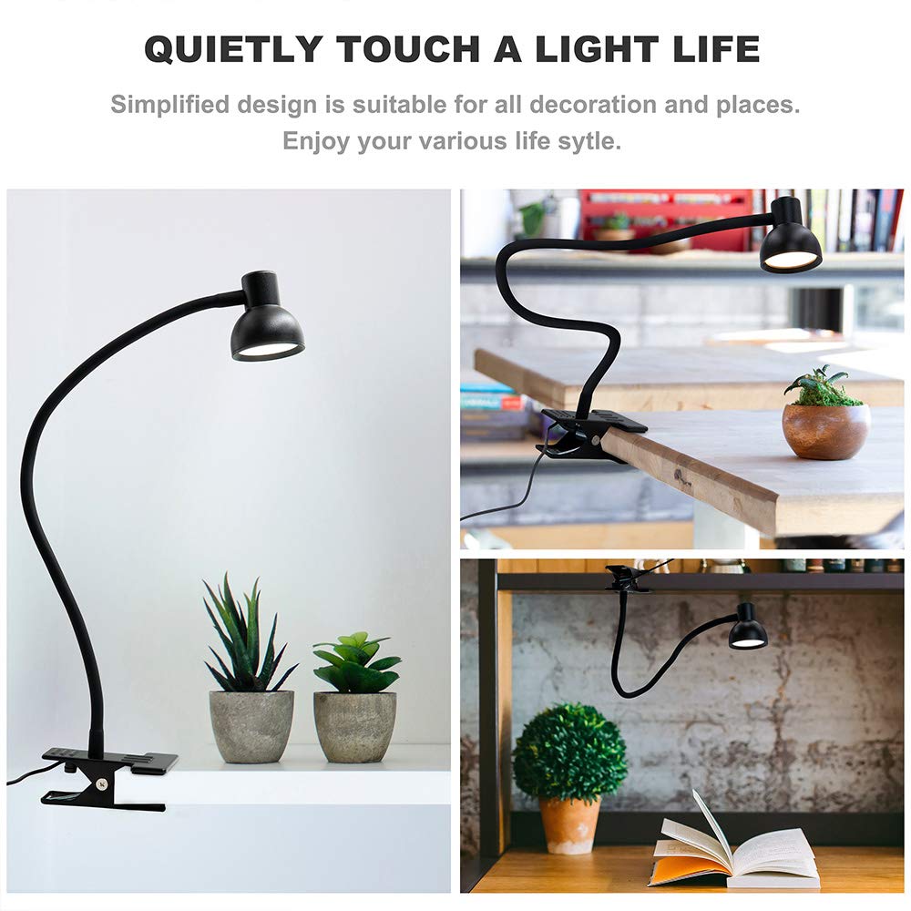 Bed Frame Lights That Clip Onto Headboards Bohon Clamp Lamp Clip