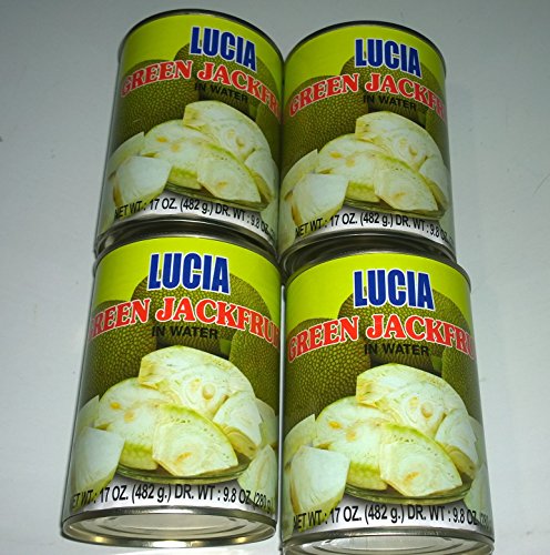 Lucia Green Jackfruit in Water 280g Pack of 4 - Thumbnail 2