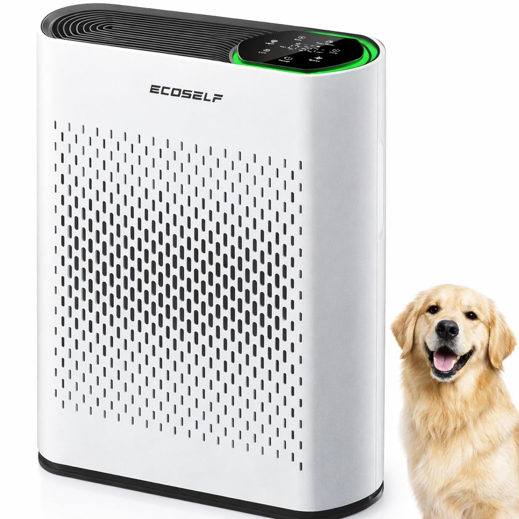 Photo 1 of Air Purifier for Large Room, Ultra-Quiet 20dB Sleep Mode, White