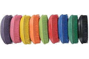 TOUGH 1 Tough1 Soft Rubber Face Curry - Asst Colors