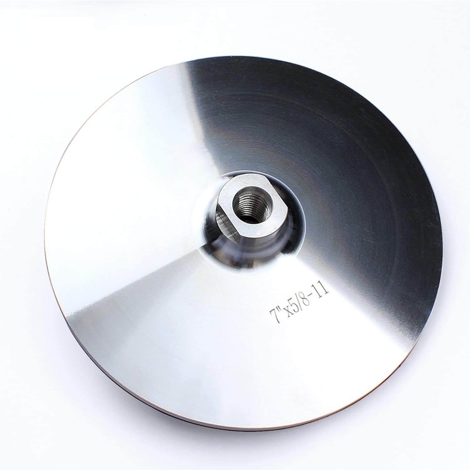 7 Inch Aluminum Backer Pad Hook and Loop Backing Pad Backing Holder M14 Polish Wheel Holder Pad