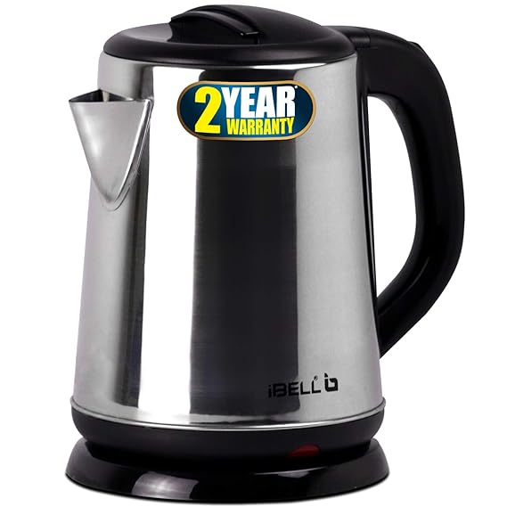 iBELL 1500 W Stainless Steel High Polished Electric Kettle