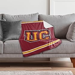 Ursinus Bears Primary Logo Stripes Sherpa