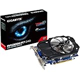 Gigabyte AMD Radeon R7 240 GDDR3-2GB DVI-D/HDMI/D-SUB OC Video Graphics Cards GV-R724OC-2GI REV2.0