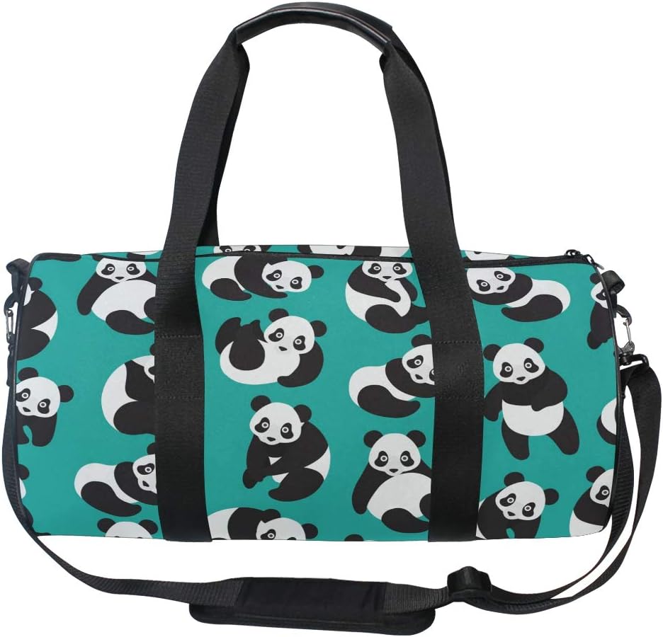 panda duffle bag