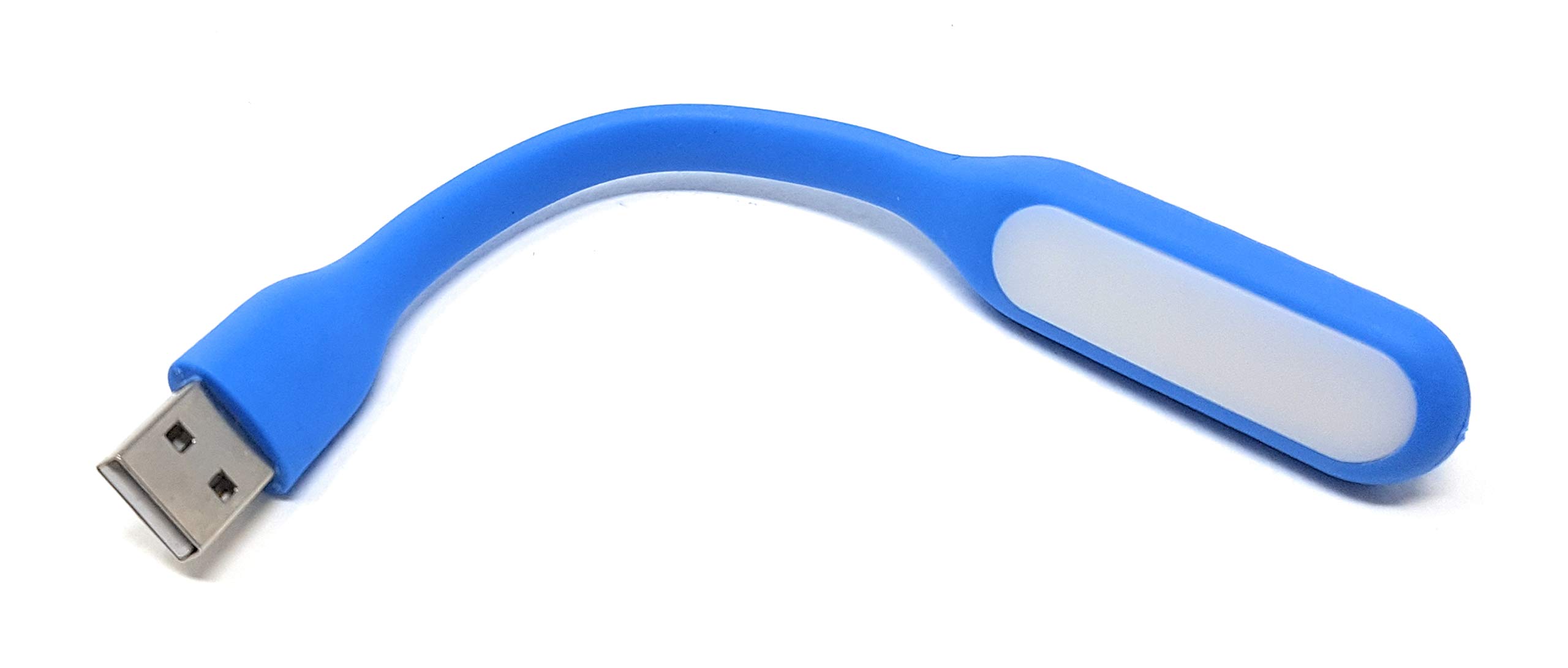 Maincore Blue USB Powered LED Light/Bright & Flexible for Car, PC, Desktop, Power Bank, Notebook, Laptop Reading Lamp (Can be Powered from Any USB Port)