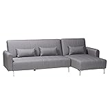 Baxton Studio Lanoma Contemporary Slate Grey Fabric