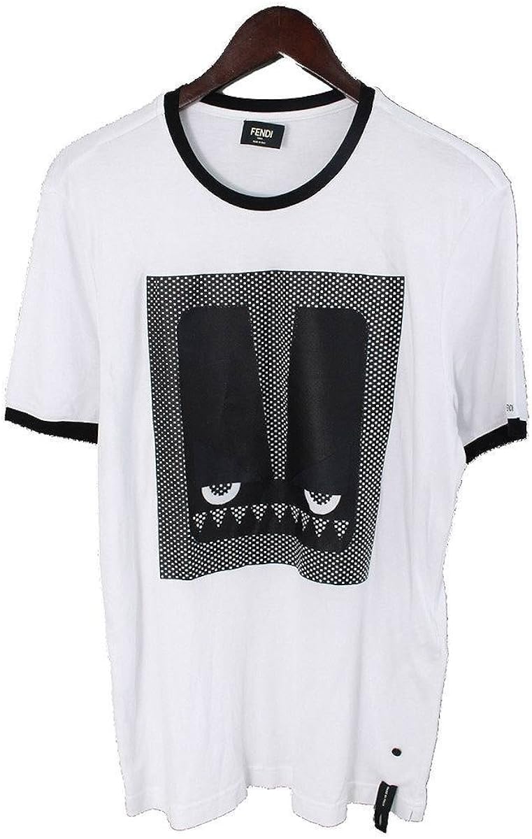 クリアランスバーゲン Fendi フェンディ Tシャツ カットソー ブラック モンスター 即納最大半額 Travelplus Gr