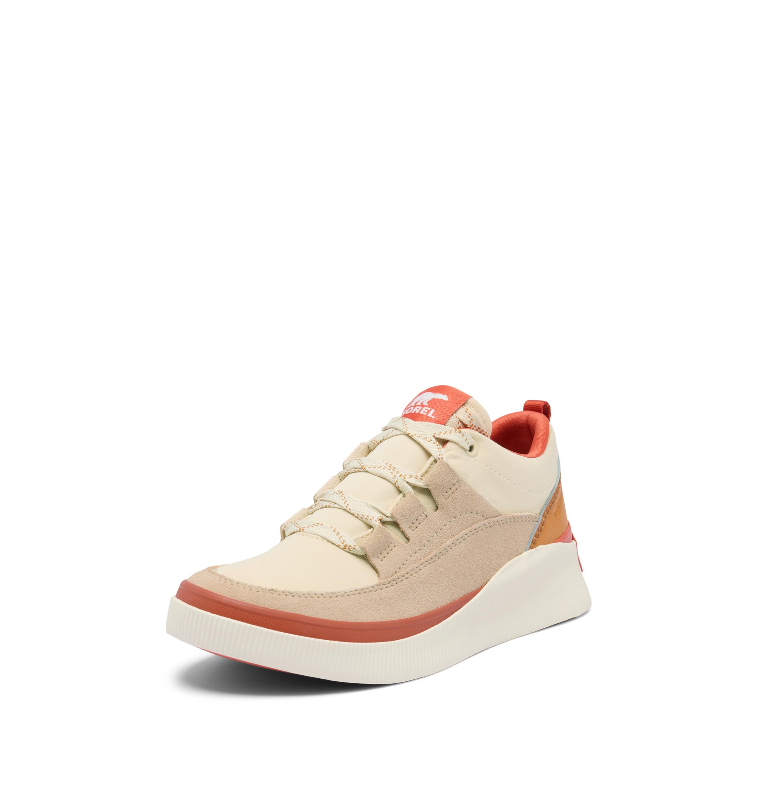 Photo 1 of Sorel Women's Out N About IV Low Sneaker WP, Bleached Ceramic, Tuscan, 8.5