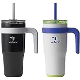 REDUCE 24 oz. Cold1 Tumbler, 2-Pack (Black & whitish)