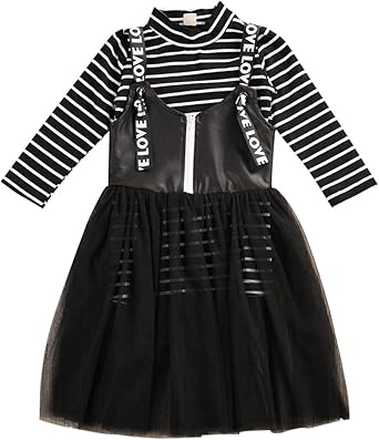 baby suspender dress