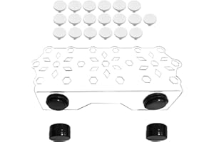 Saricho Coral frag Magnetic Holder Set with 19 Coral frag Plug Ceramic Bases