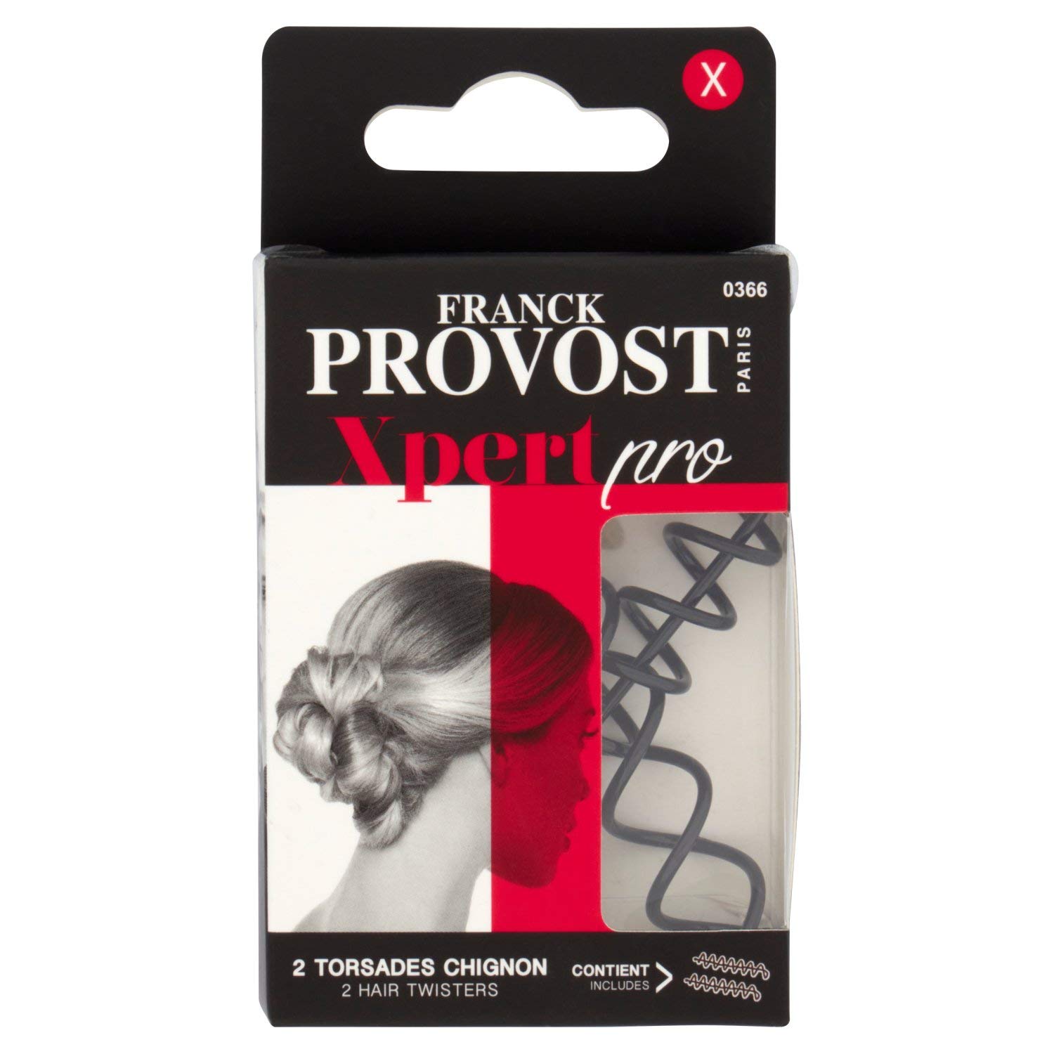 Franck Provost Twist for Loose Bun - Pack of 2