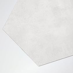 Alwayspon 12Pcs Hexagon LVT Flooring Peel and Stick