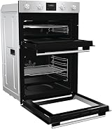 Hisense Electric Double Oven with Built-in Hob 88cm x 60cm Stainless Steel view 4