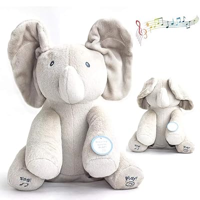 singing elephant baby toy