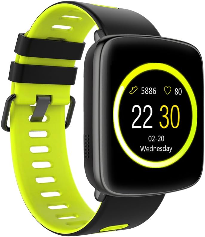 SENBONO GV68 Bluetooth Smart Watch IP68 Waterproof MTK2502 Smartwatch Pedometer Sedentary Alarm Heat Rate Sleep Health Monitor Fitness Bracelet for IOS Android Phone