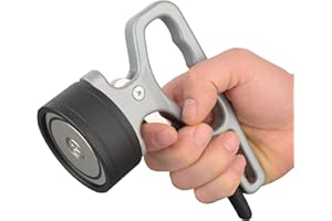 MUTUACTOR Strong Magnetic Pickup Tool with Release Handle,Retractable Neodymium Magnet Sweeper,Quick Release Magnetic Retrieval Tool for Gripping Heavy Thick Iron Plate Block,Grey,1PCS