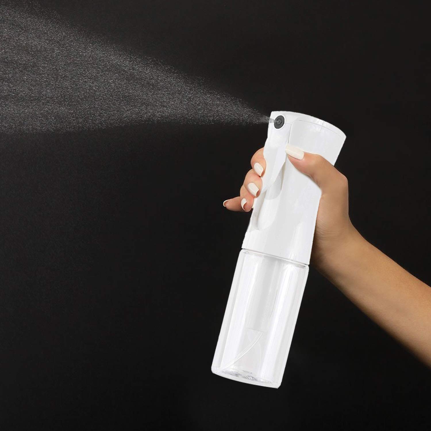 Beautify Beauties Flairosol Hair Spray Bottle – Ultra Fine Continuous Water Mister for Hairstyling, Cleaning, Plants, Misting & Skin Care (5 Ounce, Clear) : Beauty