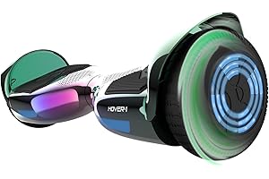 Hover-1 Helix Electric Self Balancing Scooter with 7MPH Top Speed, 4 Mile Range, 6HR Full-Charge, Built-In Bluetooth Speaker, Rider Modes: Beginner to Expert
