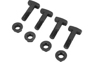 Speedway Motors Mustang II Upper Control Arm T-Bolts, Original Design, Easy Install, Set of Four with Nuts, Bolt Length 2-1/8