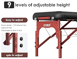CLORIS 84" Professional Massage Table Portable 2