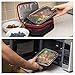 Glotoch Certified BPA-Free Microwavable Meal Prep Plastic Food Storage Containers with Lids, 28-Ounce, 10 Pack