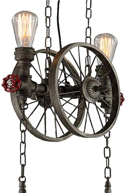 OOFAY Pendelleuchte Vintage Industrie Esszimmer Hängelampe, Antik