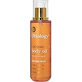 Oliology Coconut Hibiscus Body Oil &ndash; Hydrating &amp; Nourishing Formula with Coconut Oil, Sweet Almond Oil &amp; Vitamin E | Lightweight &amp; Fast-Absorbing | 6 (Fl Oz)