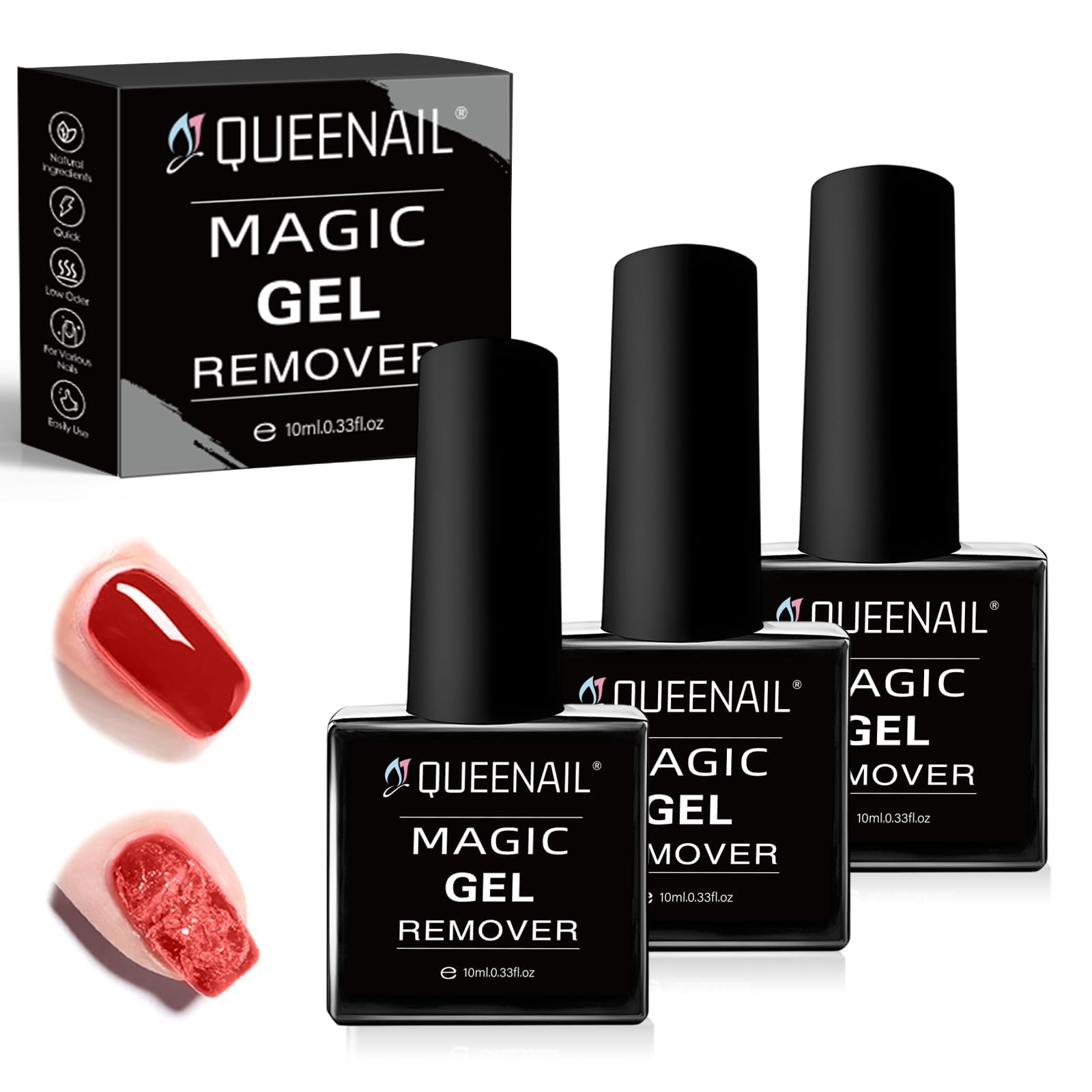 Gel Nail Polish, Fast gel polish remover, Fast gel polish remover, Polish Remover (Purple)