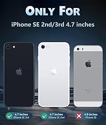 FNTCASE for iPhone SE 3rd(2022) Case: iPhone SE