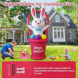 Danxilu Easter Inflatables Decorations, 7 Foot Blow