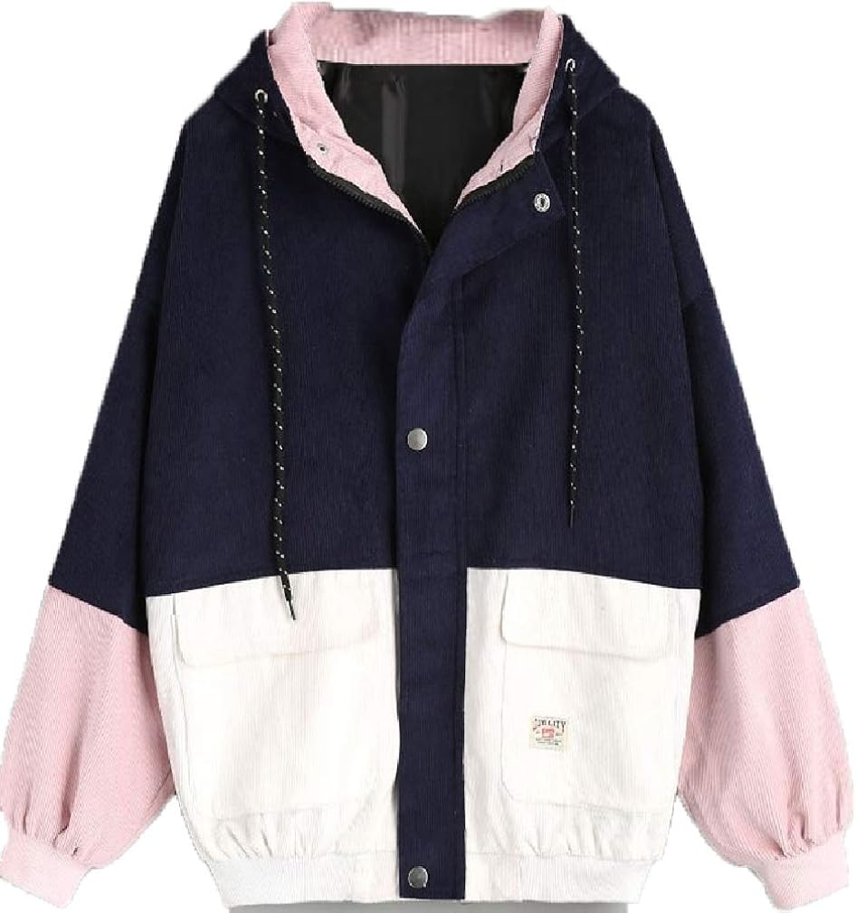 corduroy hooded jacket men's