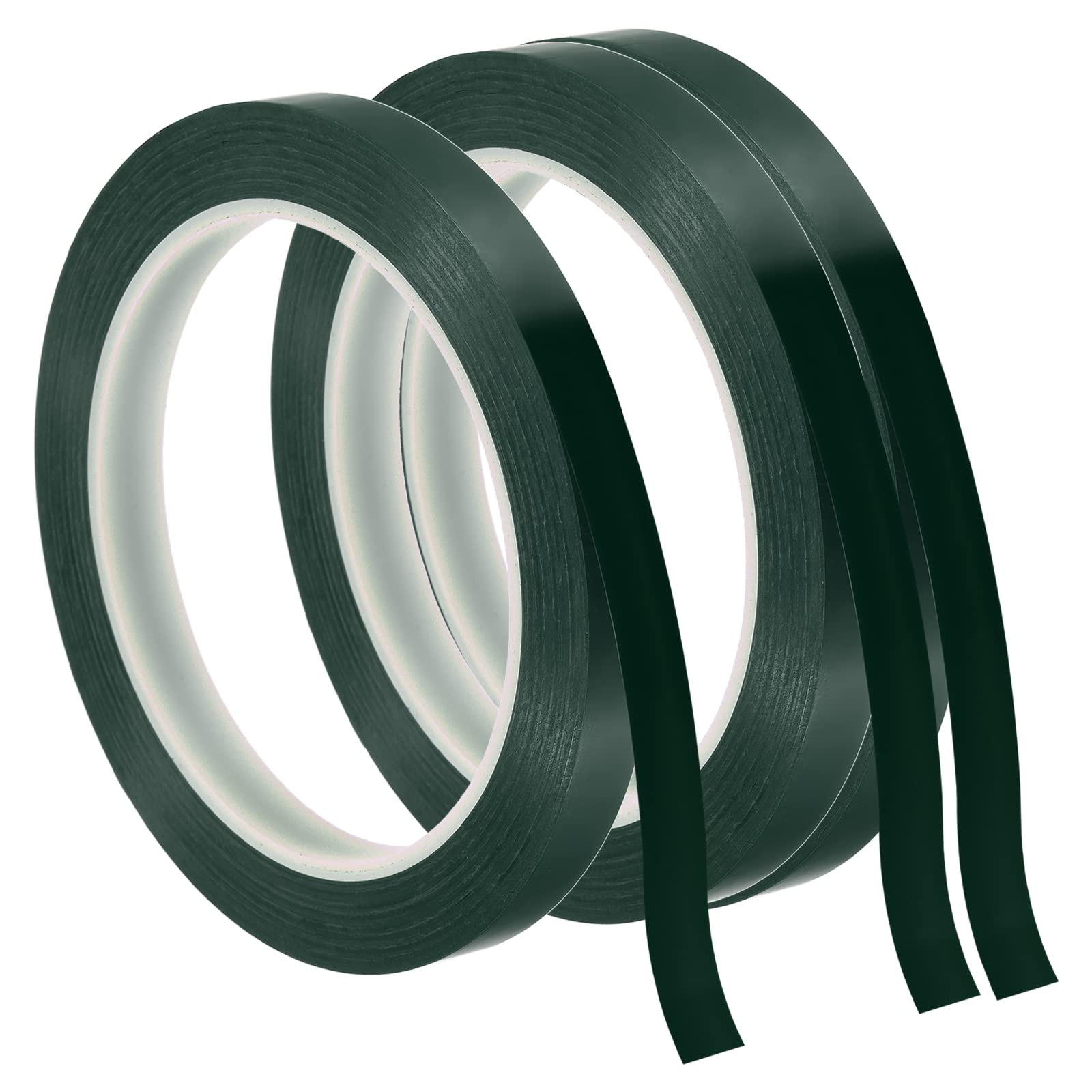 PATIKIL Whiteboard Tape 10mm X 66m, 3 Pack Thin Dry Erase Tape for Graphic Chart Marking DIY Art, Green