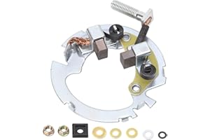 EVGATSAUTO Starter Repair Kit, ATV Starter Motor Brush Holder Electrical Starter Repair Kit Replacement for CBR600F TRX300FW TRX400FW TRX450S