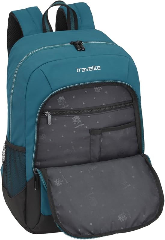 NFL Mochila College Philadelphia Eagles, mochila escolar de nailon resistente con compartimento para portátil de 15,6 pulgadas, sistema de fijación al trolley y espalda acolchada