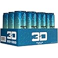 3D Energy Galaxy Lime | Sugar Free Energy Drink | Pre Workout Energy | 200mg Caffeine with Taurine and L-Carnitine | 16 Fluid Ounce | 12 Pack | Blue