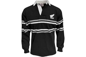RUGBY IMPORTS New Zealand Split Stripe Rugby Jersey