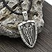 TTKP ST.Michael Archangel Cross Shield Prayer Medal Amulet Knot Pendant Necklace