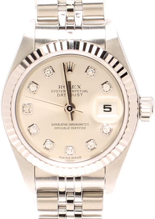 Amazon ロレックス 腕時計 デイトジャスト 自動巻き シルバー g レディース Rolex 中古 レディース腕時計 腕時計 通販