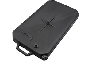 QMXREAY 20-Quart ABS Low Profile Oil Drain Pan Compatible with Harley Touring Sportster Dyna Softail Street Glide Road Glide 