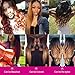 CYNOSURE Straight Bundles with Closure Human Hair Bundles with Closure Middle Part Lace Closure with Bundles Natural Black (16 18 20+14inch closure)…